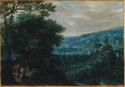 Gillis van Coninxloo Landscape with Venus and Adonis Spain oil painting artist